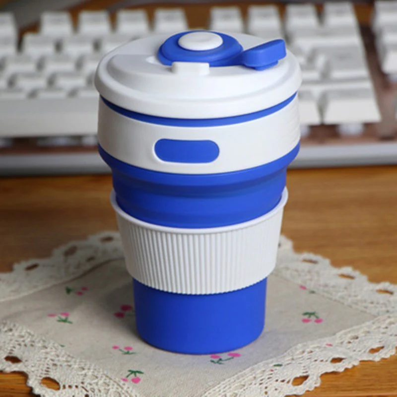 Collapsible Travel Cup - Eco-Friendly Reusable Silicone Cup for On-the-Go - Image 14