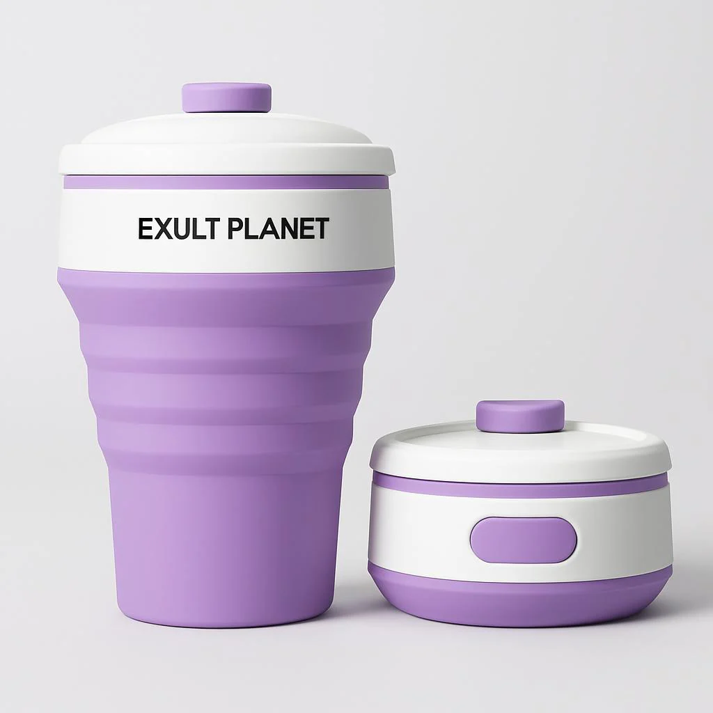 Collapsible Travel Cup - Eco-Friendly Reusable Silicone Cup for On-the-Go - Image 6