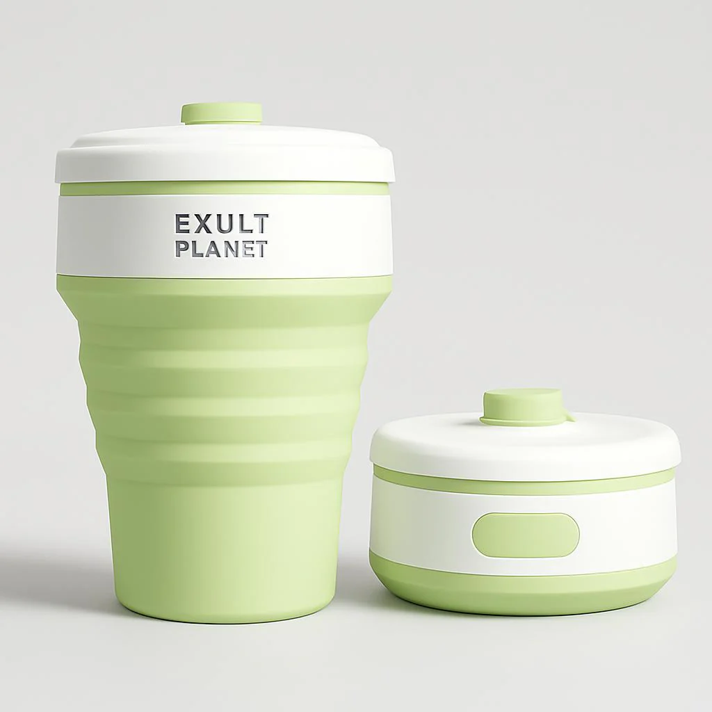 Collapsible Travel Cup - Eco-Friendly Reusable Silicone Cup for On-the-Go - Image 7