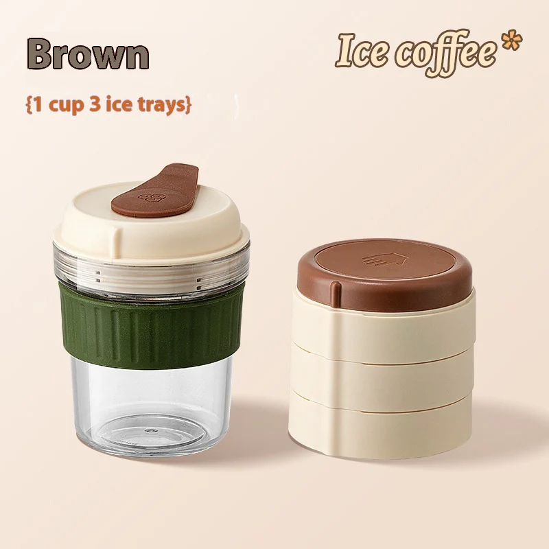 Eco-Friendly Reusable Cold Coffee Cup with Ice Tray - Image 14