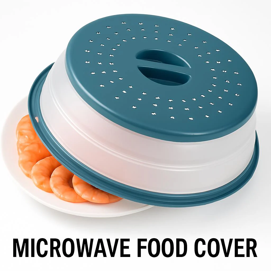Eco-Friendly Collapsible Microwave Cover - Image 2