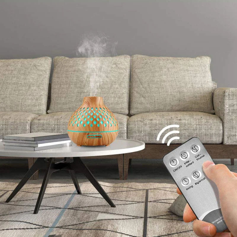 Colorful LED Air Purifier with Remote Control - Image 11