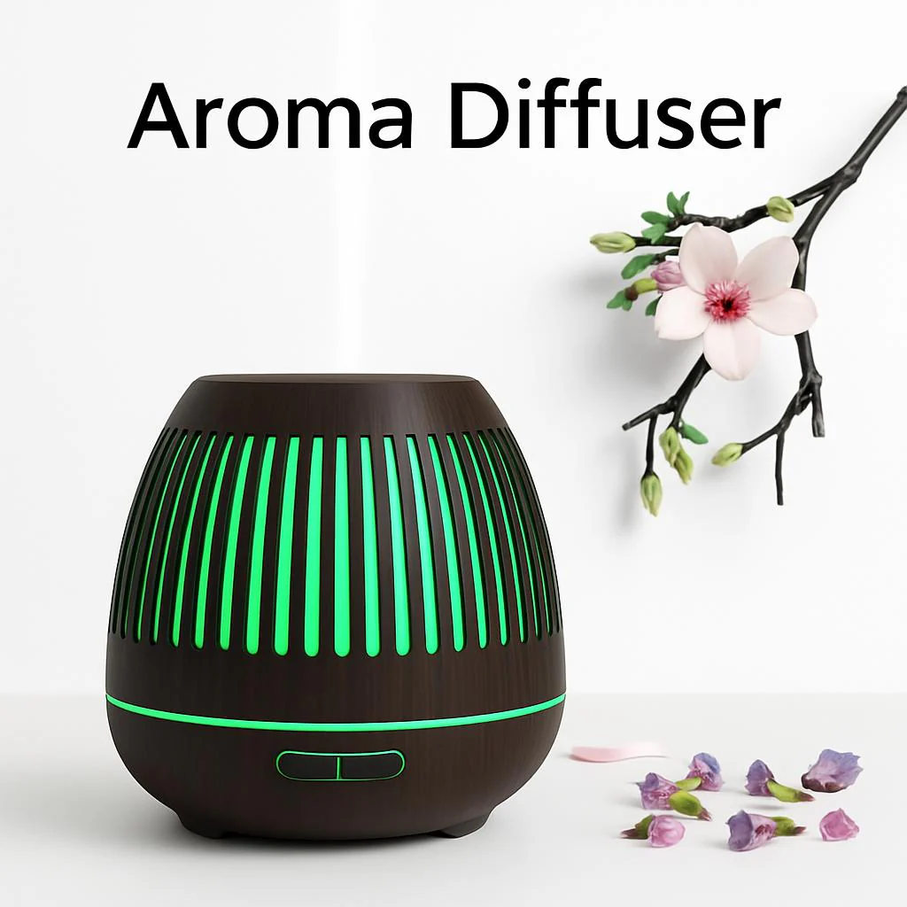 Aromatherapy Essential Oil Diffuser with LED Lights - Image 11