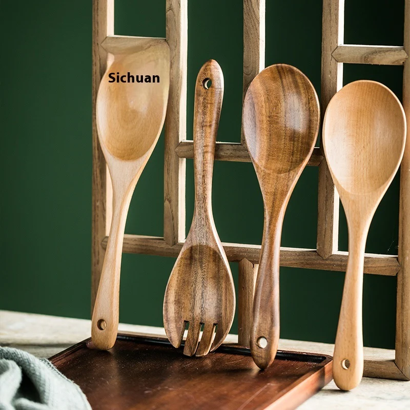 Eco-Friendly Wooden Multi-Purpose Spork - Image 16