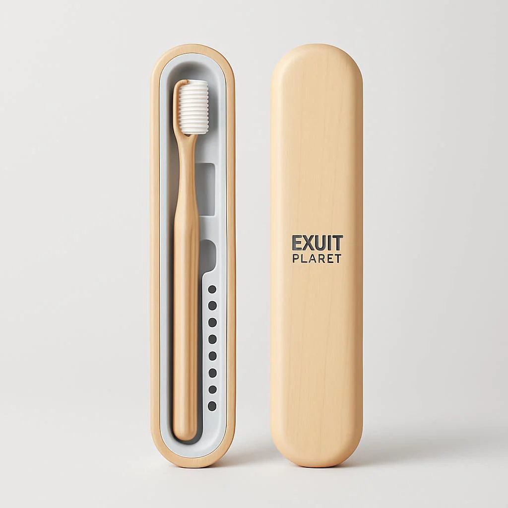 Eco-Friendly Walnut Storage Box for iPad & Stylus - Image 10