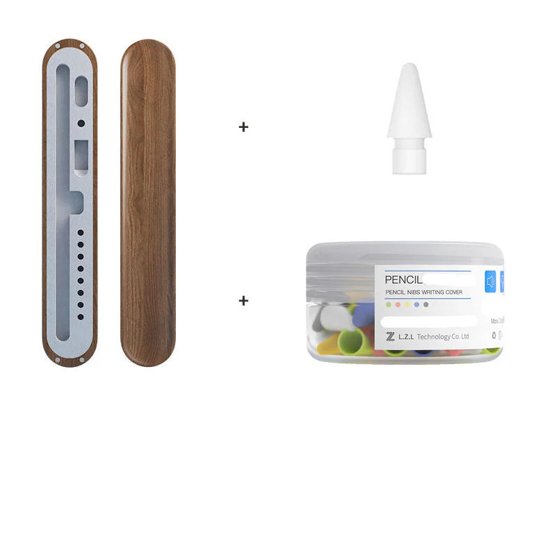 Eco-Friendly Walnut Storage Box for iPad & Stylus - Image 22