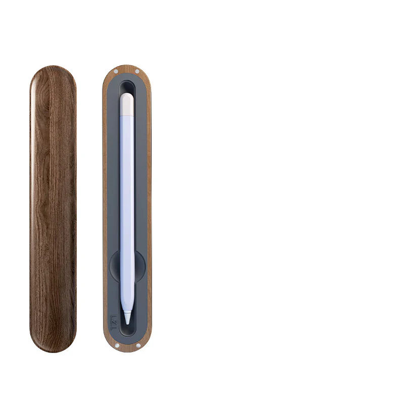 Eco-Friendly Walnut Storage Box for iPad & Stylus - Image 26
