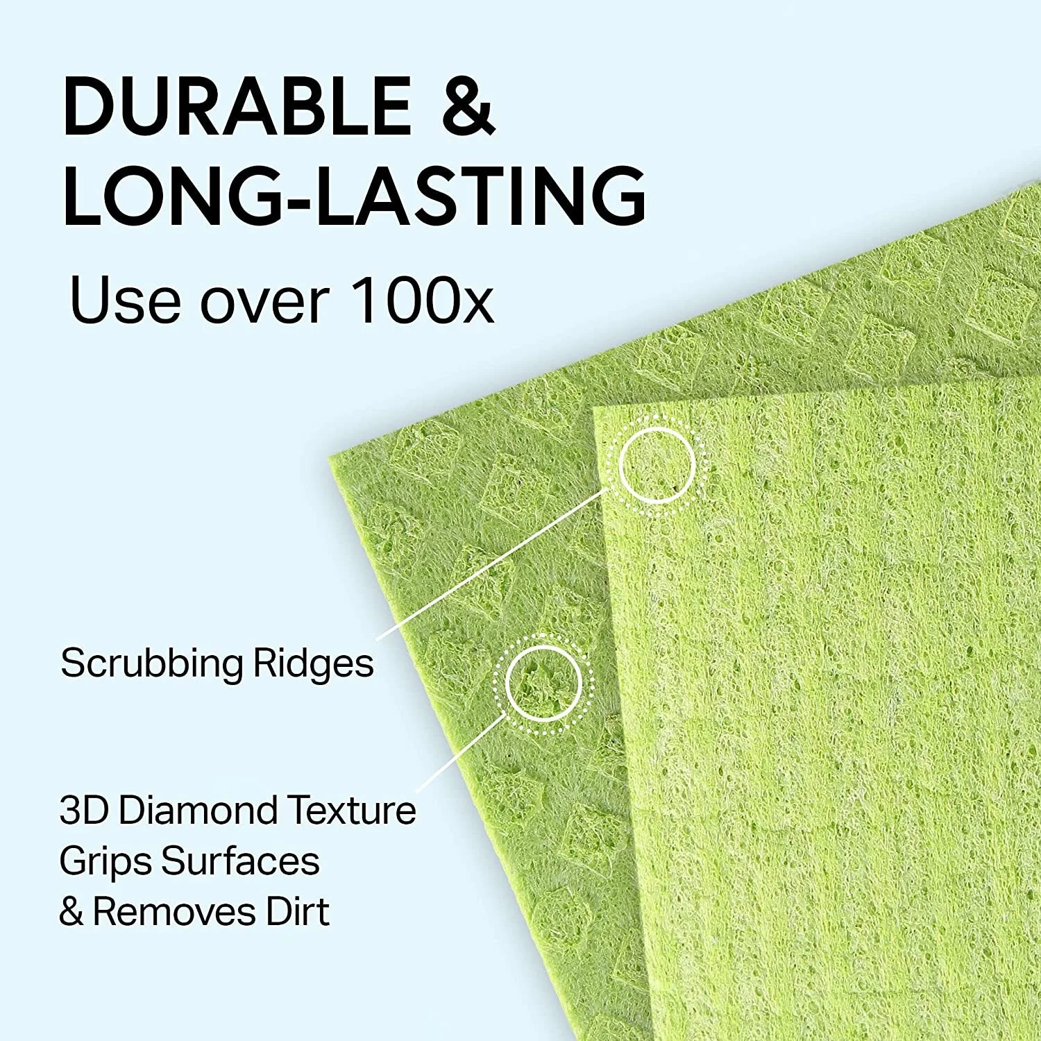 Eco-Friendly Swedish Dishcloth - Biodegradable Cleaning Cloth - Image 28