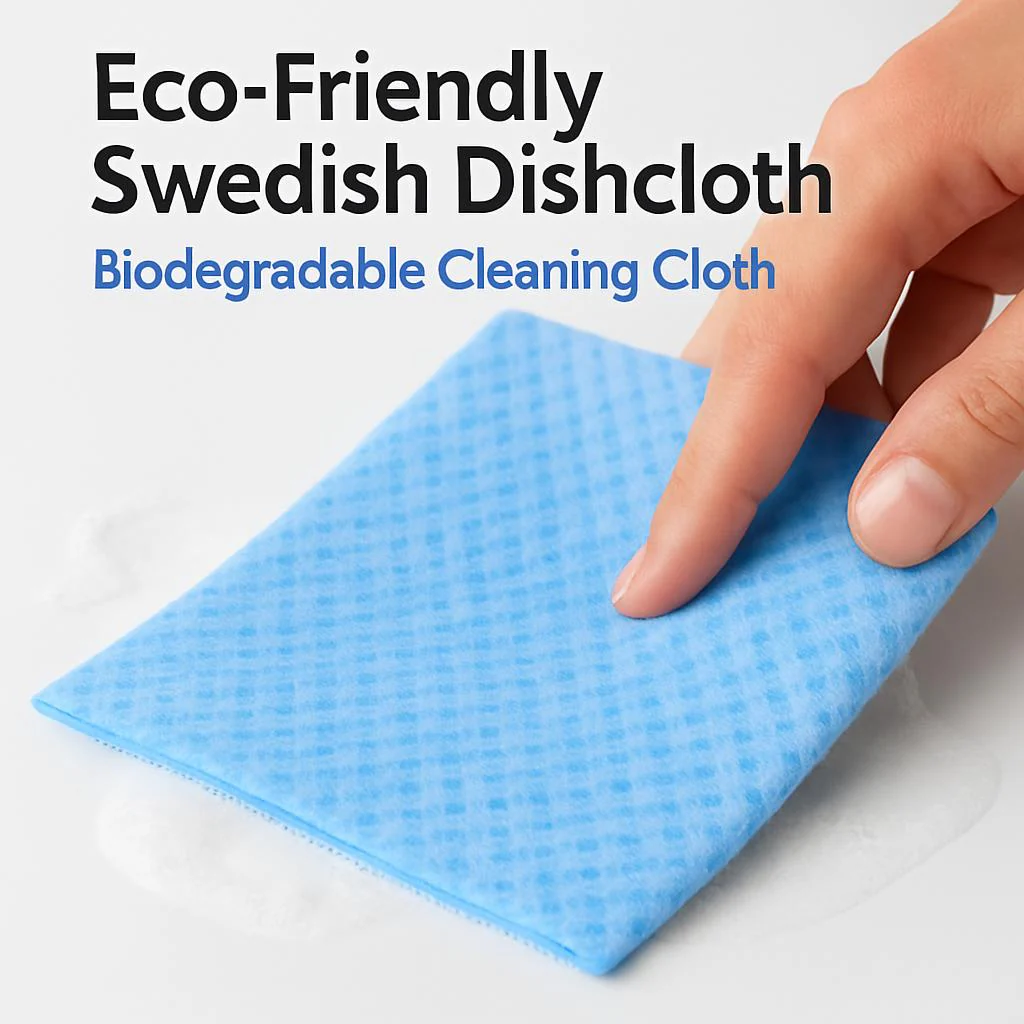 Eco-Friendly Swedish Dishcloth - Biodegradable Cleaning Cloth - Image 3
