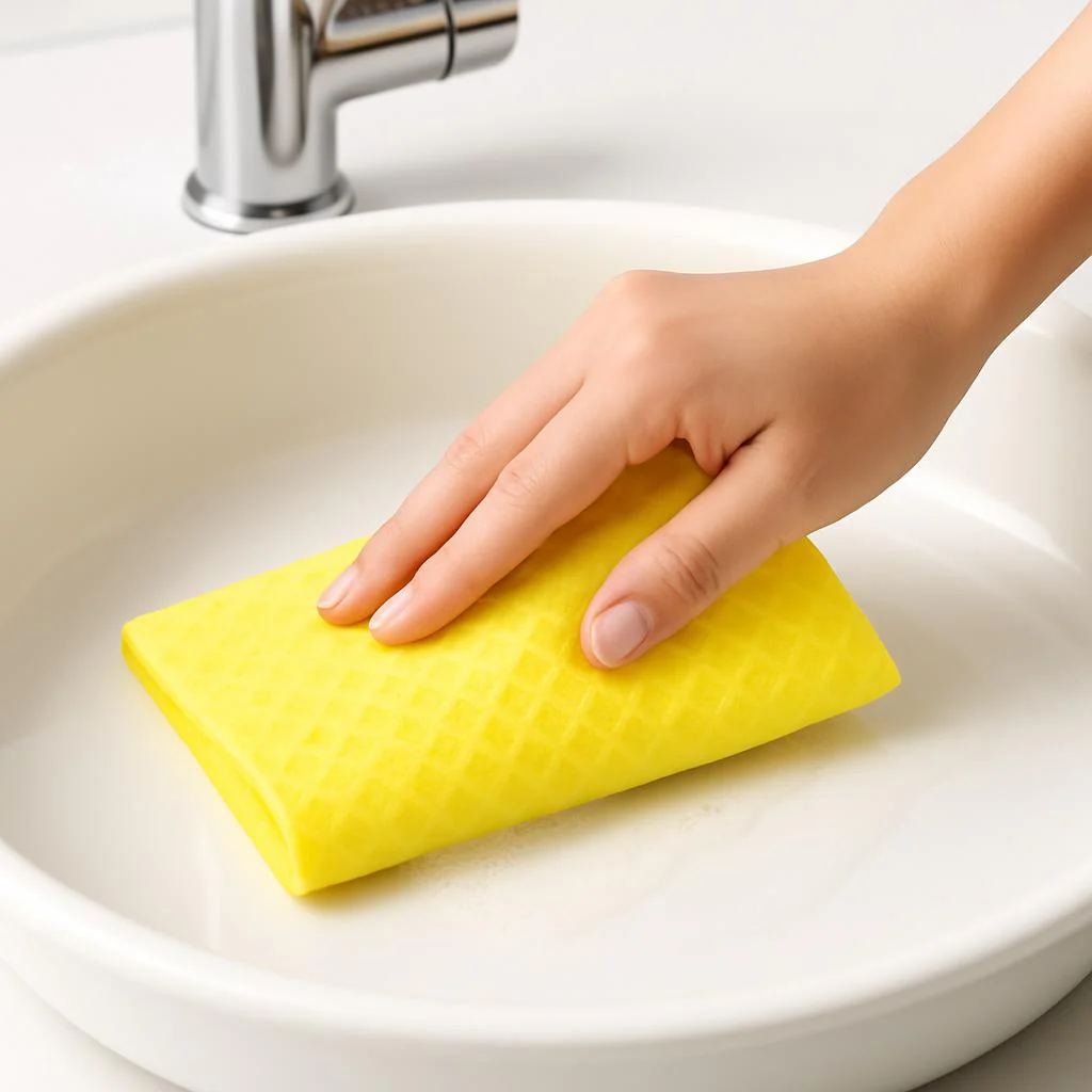 Eco-Friendly Swedish Dishcloth - Biodegradable Cleaning Cloth - Image 4