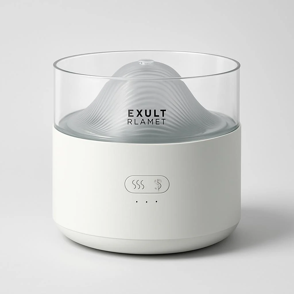 Crystal Salt Aroma Diffuser Humidifier with Ambient Light - Image 11