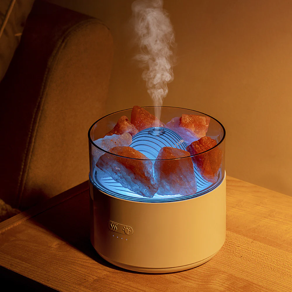 Crystal Salt Aroma Diffuser Humidifier with Ambient Light - Image 19