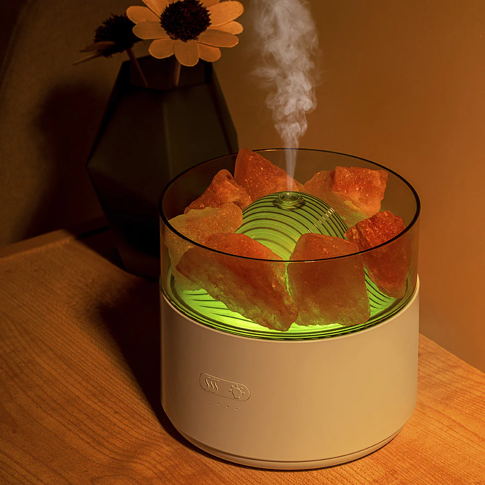 Crystal Salt Aroma Diffuser Humidifier with Ambient Light - Image 20