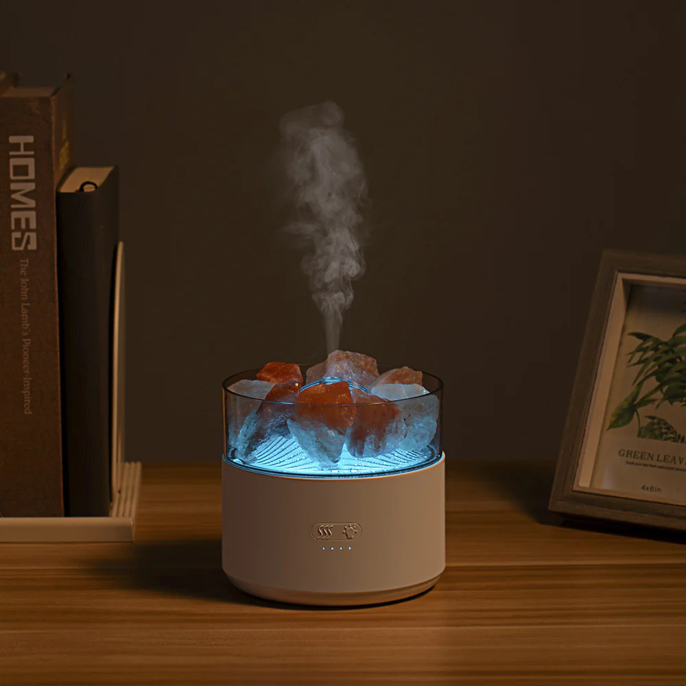 Crystal Salt Aroma Diffuser Humidifier with Ambient Light - Image 23