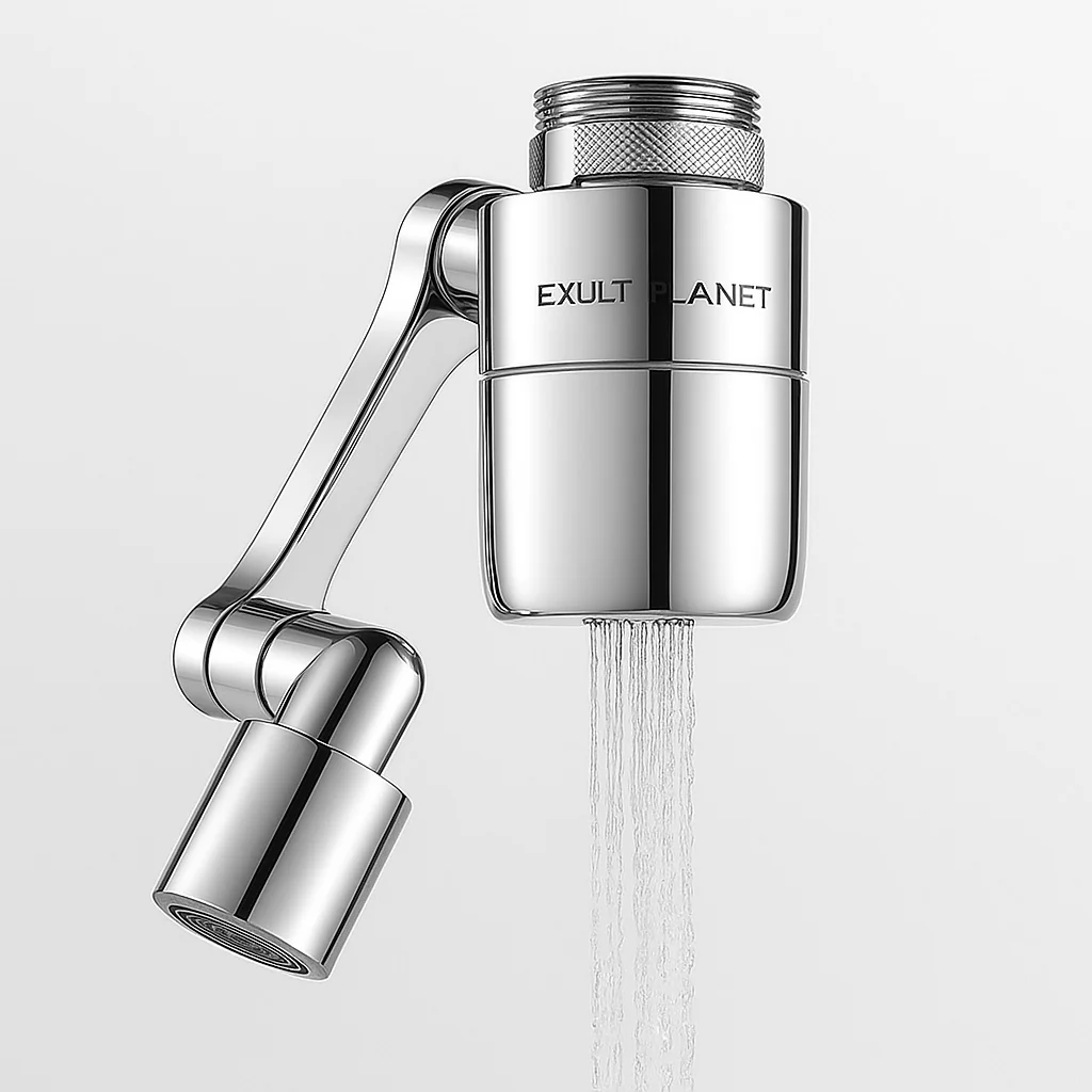 Copper Filter Robotic Arm Faucet Extender