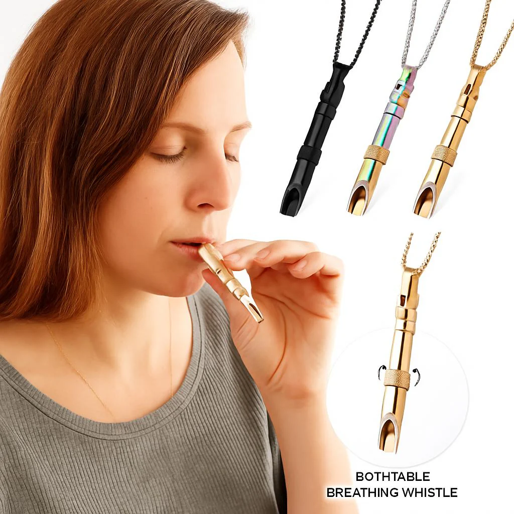 Mindfulness Breathing Necklace for Couples - Image 2