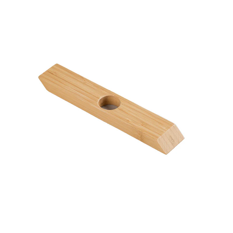 Eco-Friendly Balancing Wine Bottle Holder - Natural Wood Tone - Image 18