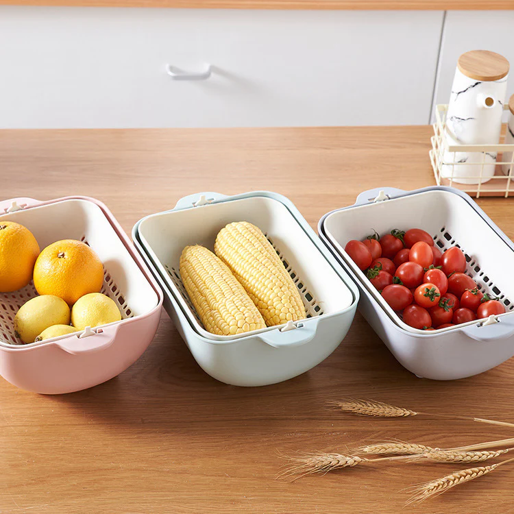Space-Saving Collapsible Silicone Colander - Image 11