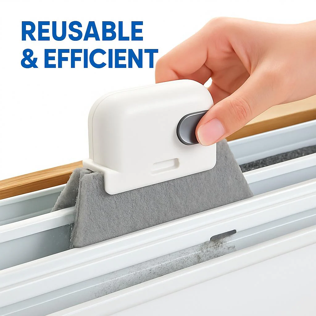 Eco-Friendly Window Track Cleaning Brush - Reusable & Efficient - Image 14