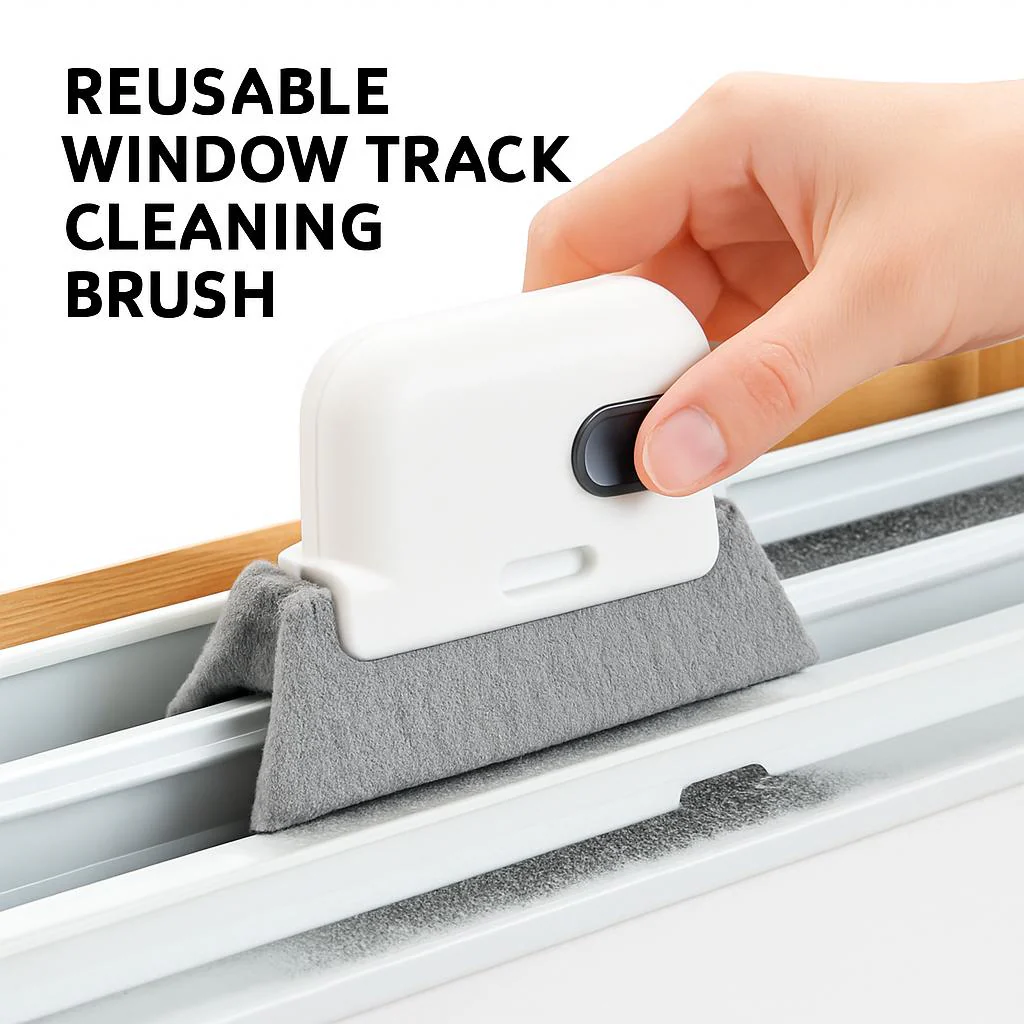 Eco-Friendly Window Track Cleaning Brush - Reusable & Efficient - Image 15