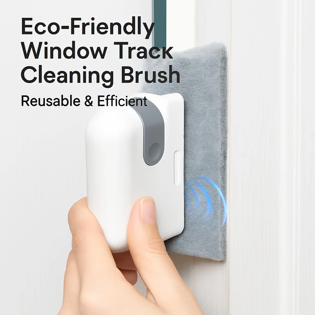 Eco-Friendly Window Track Cleaning Brush - Reusable & Efficient - Image 4