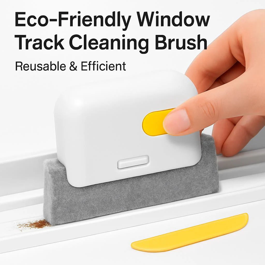 Eco-Friendly Window Track Cleaning Brush - Reusable & Efficient - Image 5