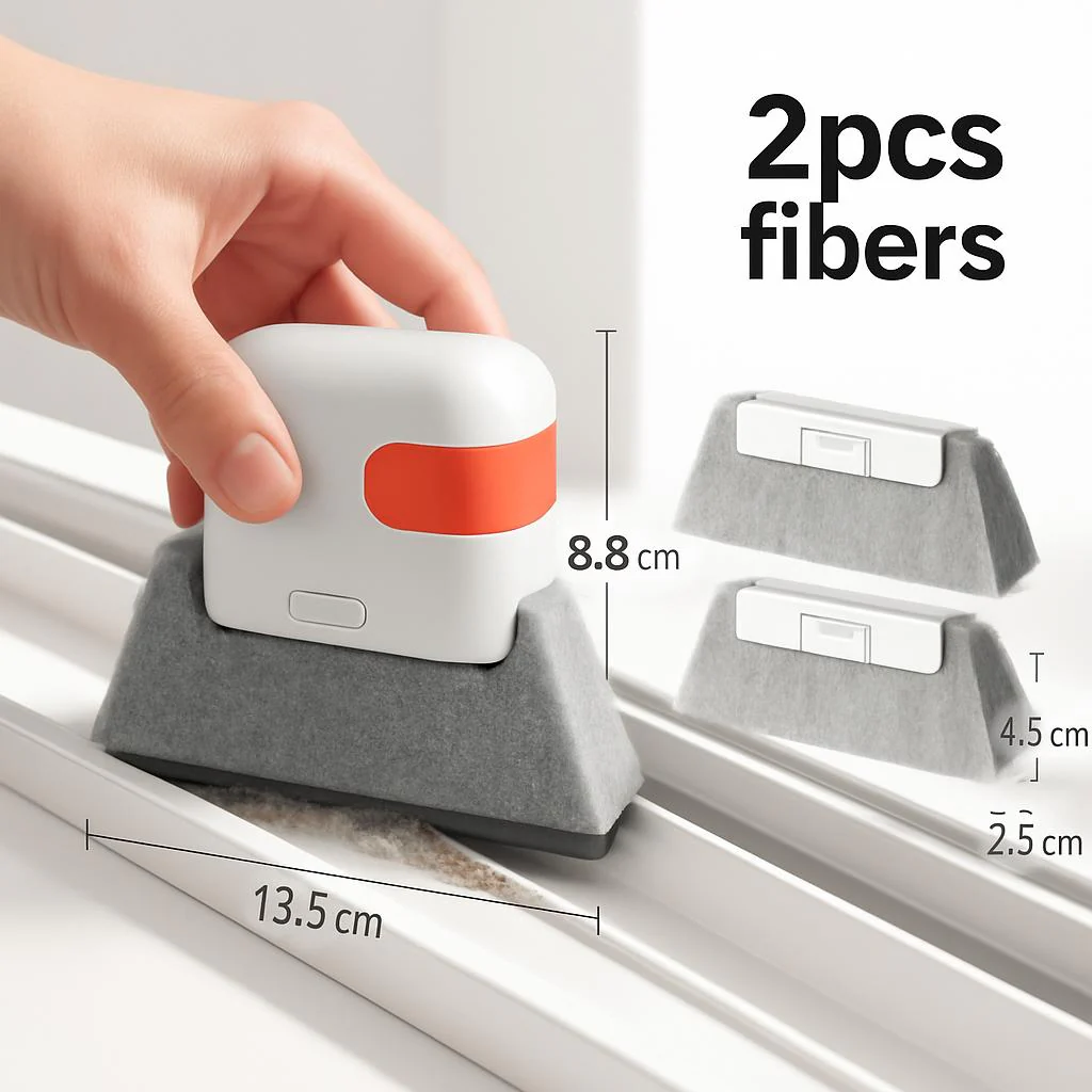 Eco-Friendly Window Track Cleaning Brush - Reusable & Efficient - Image 8