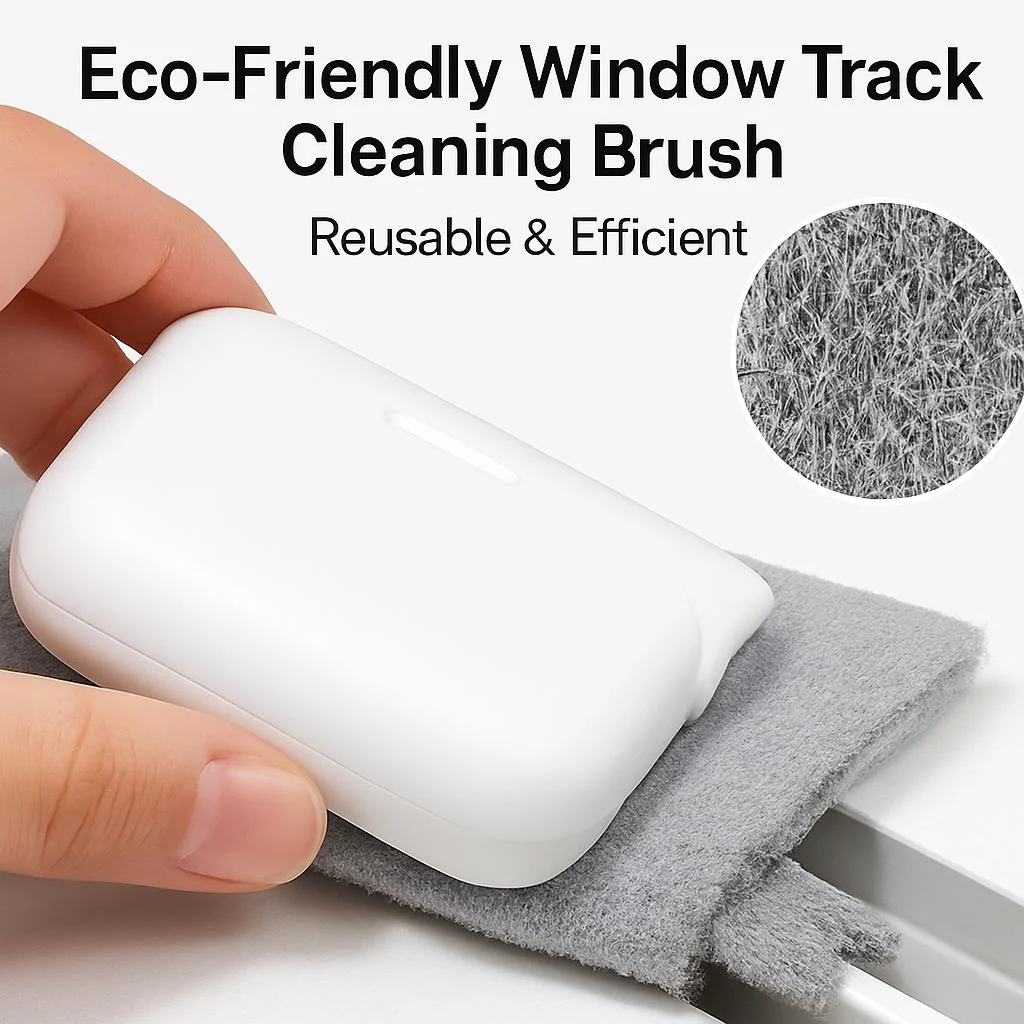 Eco-Friendly Window Track Cleaning Brush - Reusable & Efficient - Image 9