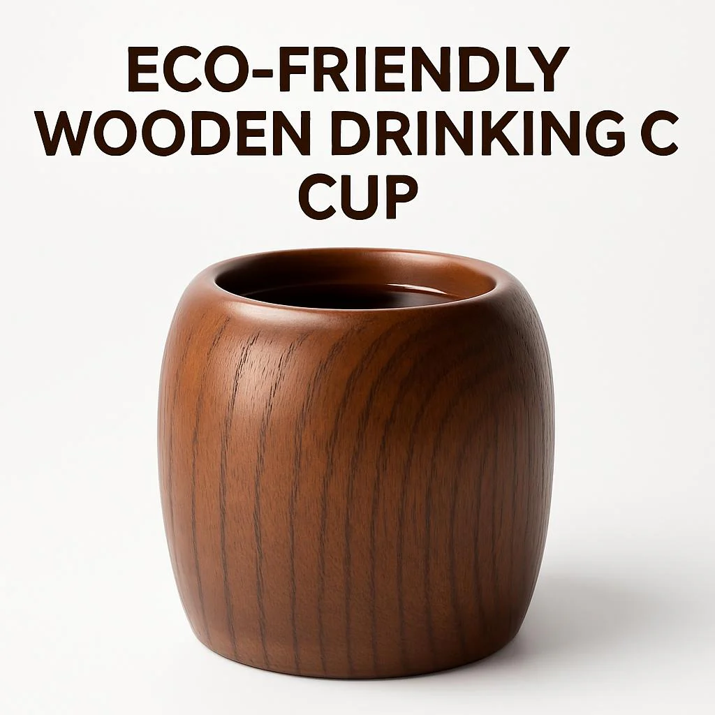 Eco-Friendly Wooden Drinking Cup - Sustainable, Durable, Plastic-Free - Image 5