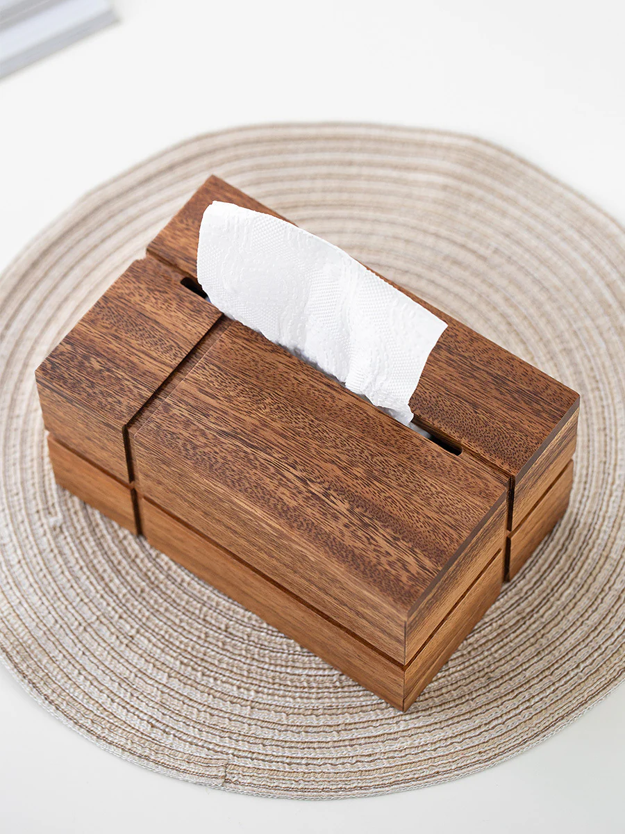 Eco-Friendly Natural Wood Drawer Organizer - Image 12