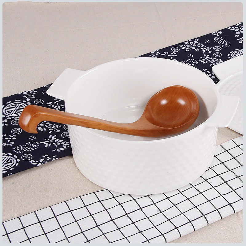 Eco-Friendly Wooden Ladle for Sustainable Cooking - Image 10
