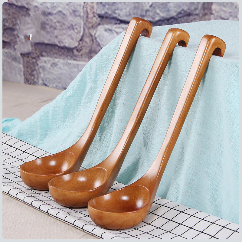 Eco-Friendly Wooden Ladle for Sustainable Cooking - Image 11