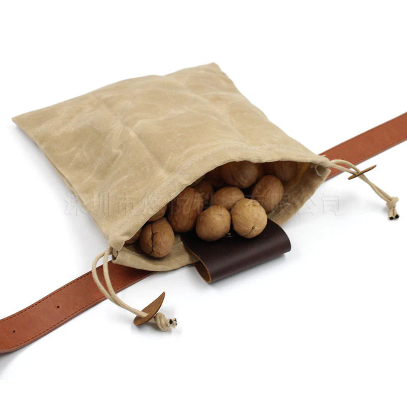 Eco-Friendly Waterproof Waxed Canvas Garden Bag - Image 15