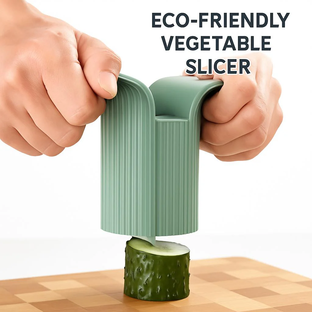 Eco-Friendly Vegetable Slicer - Plastic-Free, Durable, Easy to Clean - Image 6