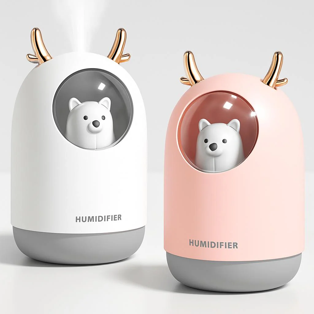 Ultrasonic Cool Mist Humidifier - Compact, Eco-Friendly Air Quality Enhancer - Image 8