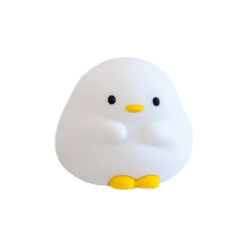 Eco-Friendly Duck Night Light - Soft Silicone LED for Kids - Image 21
