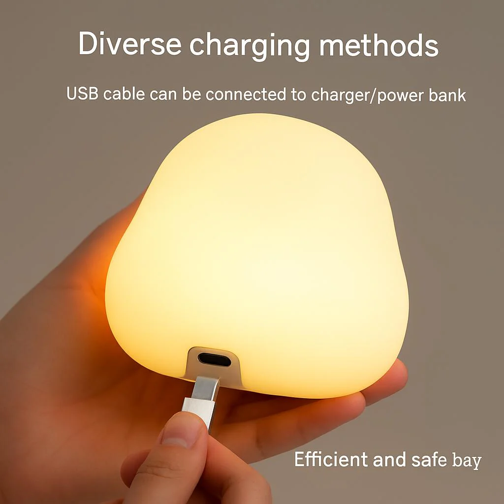 Eco-Friendly Duck Night Light - Soft Silicone LED for Kids - Image 9