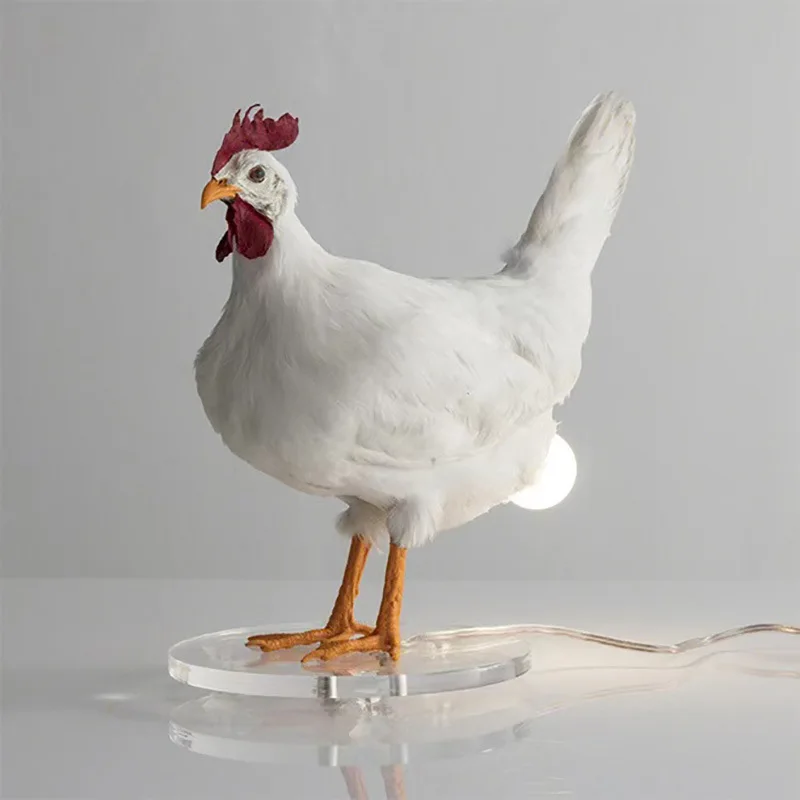 Decorative Night Lights Simulated Animal Funny Easter Home Decor Party Carnival Chicken Lamp Chick Night Light Ornaments - Image 10