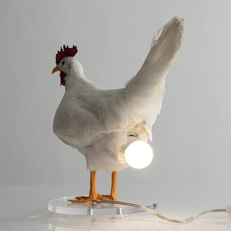 Decorative Night Lights Simulated Animal Funny Easter Home Decor Party Carnival Chicken Lamp Chick Night Light Ornaments - Image 11