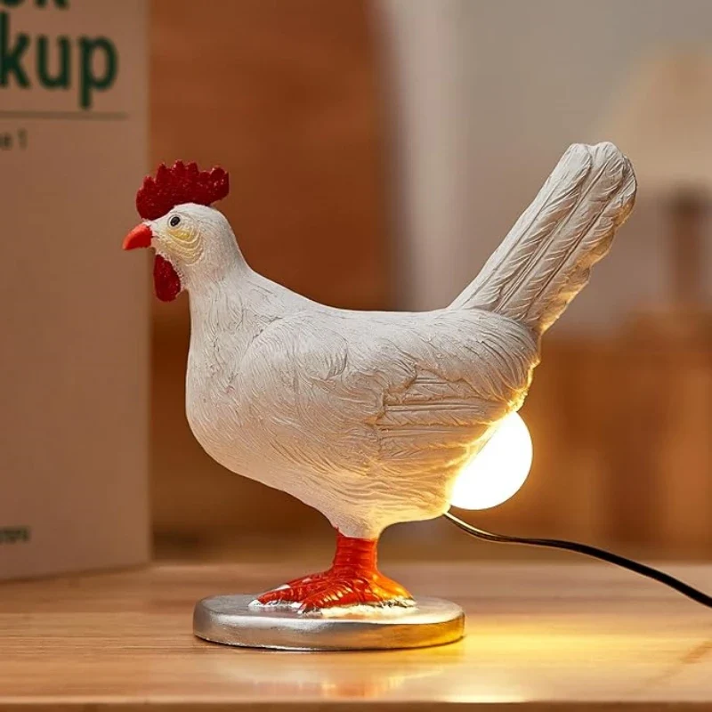 Decorative Night Lights Simulated Animal Funny Easter Home Decor Party Carnival Chicken Lamp Chick Night Light Ornaments - Image 7
