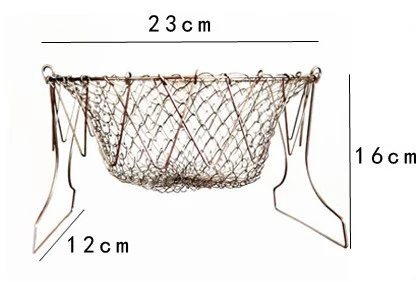 Collapsible Stainless Steel Cooking Basket - Eco-Friendly Kitchen Tool - Image 20
