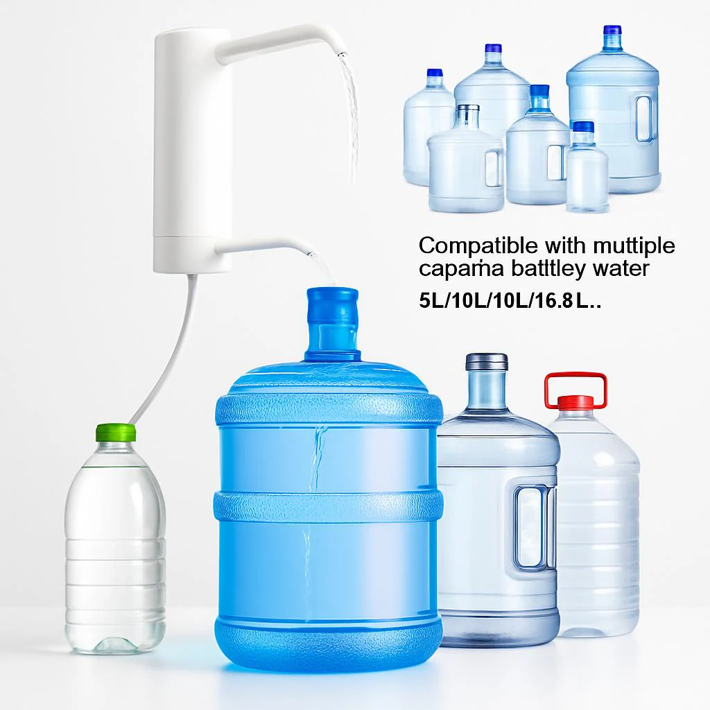 Eco-Friendly Rechargeable Electric Water Jug Dispenser - Image 7