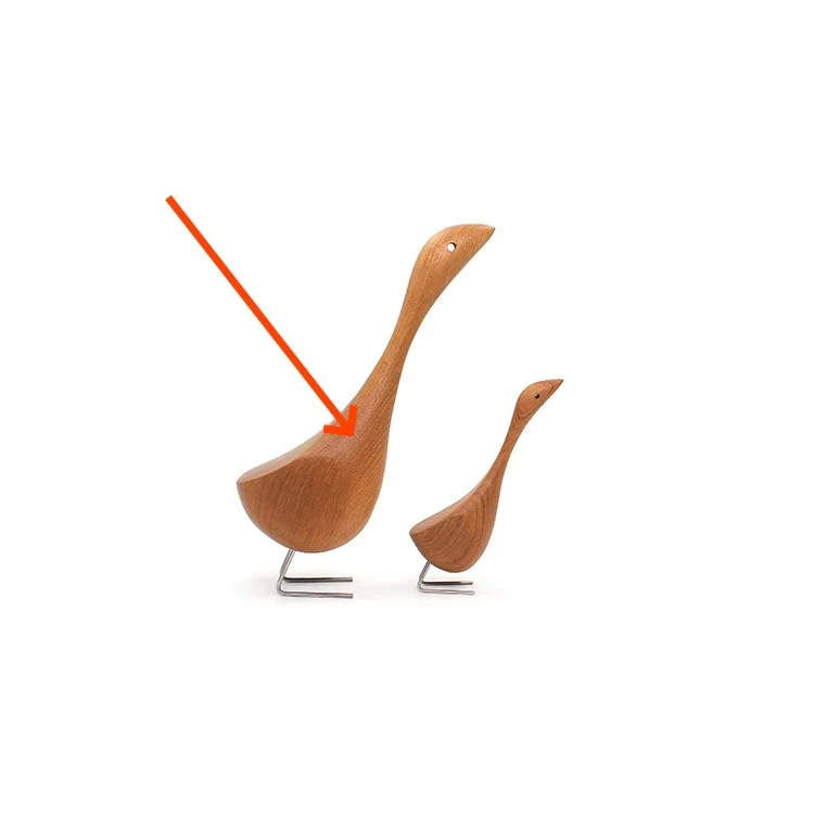 Eco-Friendly Wooden Bird Figurines - Sustainable Home Décor - Image 15