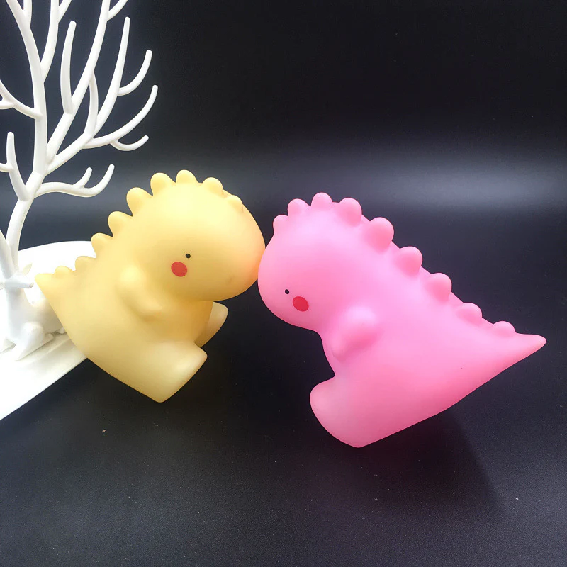 Pink Dinosaur LED Night Light for Kids - Image 11