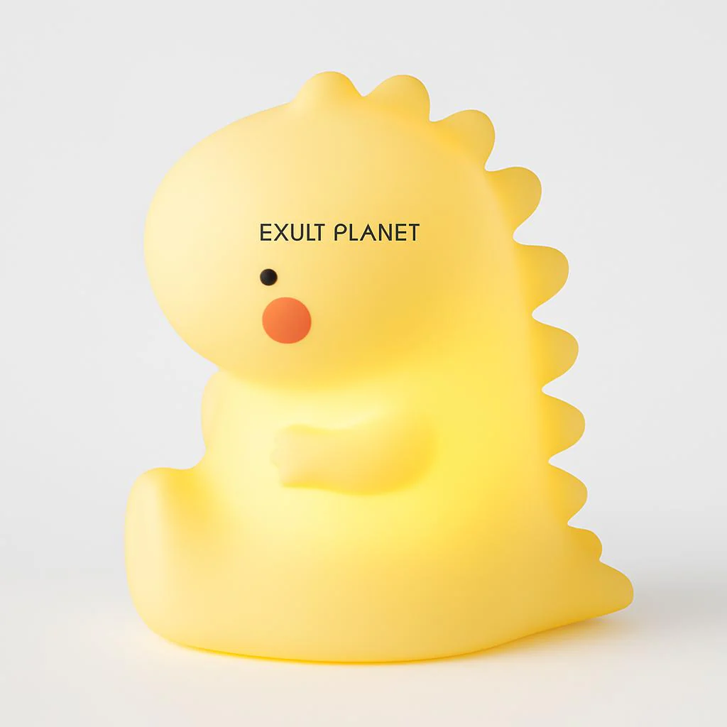 Pink Dinosaur LED Night Light for Kids - Image 7