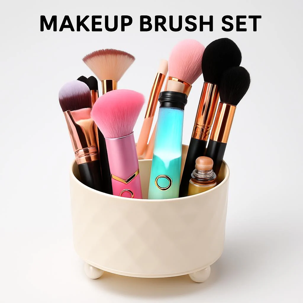 Eco-Friendly Makeup Brush Set with Sustainable Bristles - Image 9