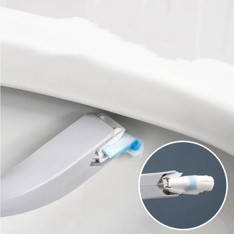 Eco-Friendly Long-Lasting Toilet Cleaning Brush with Replaceable Head - Image 10