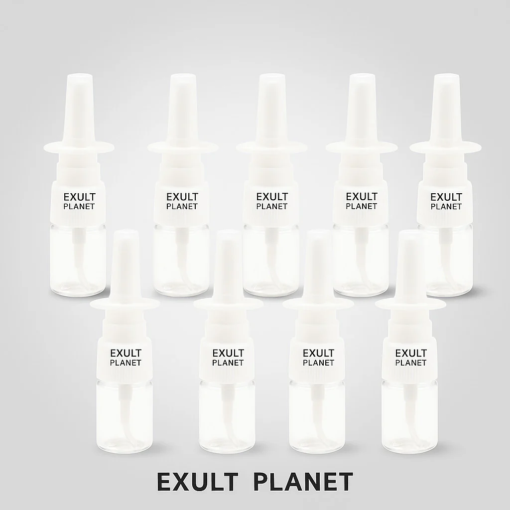 Eco-Friendly Refillable Clear Spray Bottle for Travel
