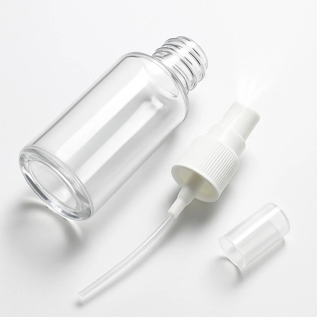 Eco-Friendly Refillable Clear Spray Bottle for Travel - Image 6