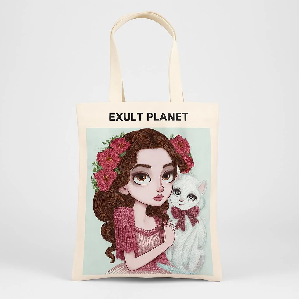 Eco-Friendly DIY Diamond Painting Tote Bag - Image 12